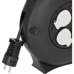 Brennenstuhl Vario-Line Kabelbox 3-fach USB-Ladefunktion 10m