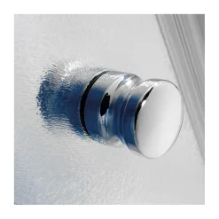 Breuer Drehtür Elana 6 für Seitenwand Anschlag rechts alu chromeffekt Klarglas 900 mm