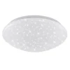 Briloner LED-Deckenleuchte Sternenhimmel silber