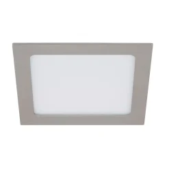 LED-Einbauleuchte 17 x 17 cm matt-nickel*Briloner
