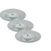 LED-Einbauleuchten-Set dimmbar 7,5 x 2,8 cm grau^Briloner Best