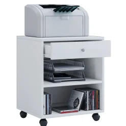 VCM Büro-Rollcontainer Salda weiß