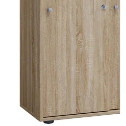 VCM Büroschrank Lona XXL mit Schiebetüren Sonoma-Eiche