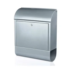 Briefkasten Scandic silber^Burg Wächter New