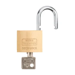 Vorhängeschloss-Set Trio 405 40 GL 37,6 x 60 x 12,6 mm Messing^Burg Wächter