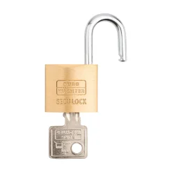 Vorhängeschloss-Set Quadro 405 30 GL 28,9 x 48,9 x 11,8 mm Messing*Burg Wächter Best