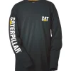 CAT Longsleeve schwarz Größe XXL