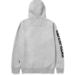 CAT Zip Hoodie Banner Gr. 2XL grau