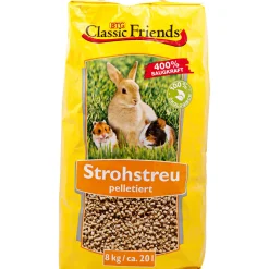 Classic Friends Strohstreu-Pellets 8kg ca 20l