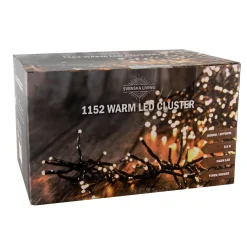 Cluster 1152LED warmweiss IP44 Timer6.9M 1,5M
