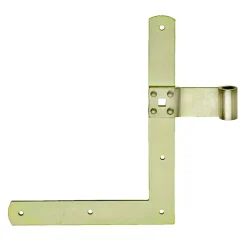 Fensterwinkel 25 x 20 x 3 cm rechts verzinkt gelb*Connex