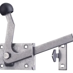 Connex Gartentorfalle 8 x 5,5 cm Edelstahl silber