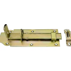 Connex Schloßriegel gerade 45 x 120 mm verzinkt gelb