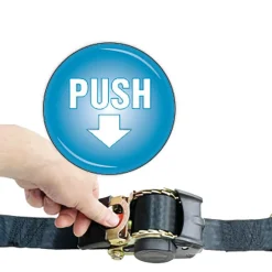 Zurrgurt Auto 25 mm x 3 m PES 600 kg R+H^Connex Discount