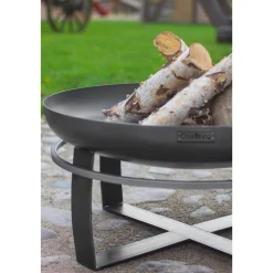 CookKing Feuerschale Viking 60 60x36cm Schwarz