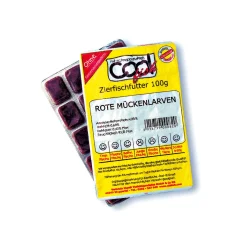 CoolFish Rote Mückenlarven gefroren 100 g Blister* New