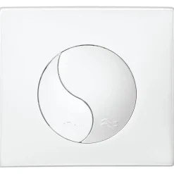 Betätigungsplatte Yin weiß^Cornat Sale