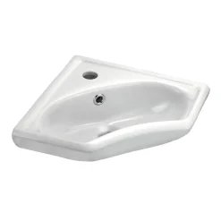 Eck-Handwaschbecken Euroline Clean weiß*Cornat Hot