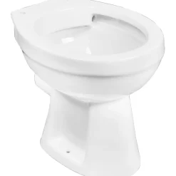 Komfort Tiefspül WC weiß^Cornat Clearance