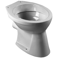 Cornat Stand-WC Alpha flach uni weiß