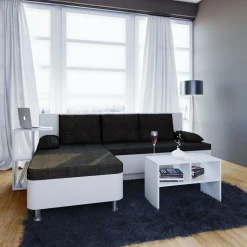 VCM Couchtisch Nachto-Stand weiß