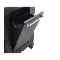 COZZE Aussentisch mit 2 Türen Mülleimer und 4 Rädern