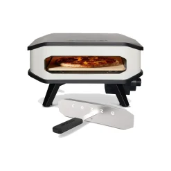 Pizzaofen Elektro 230V mit Tür und Pizzastein 2200 W*COZZE Sale