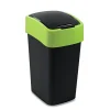 Curver Abfallbehälter Flip Bin 25 L schwarz/grün