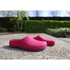 Damen-Clogs Gr. 36 / 37 Himbeere* Discount