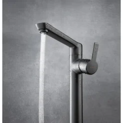 Einloch-Waschtischarmatur ARNIKA schwarz*deante