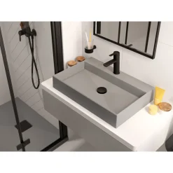 deante Einloch-Waschtischarmatur ARNIKA schwarz