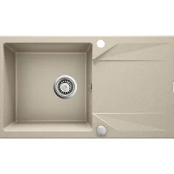 Granit-Einbauspüle Evora sand 78 x 44 cm*deante Best