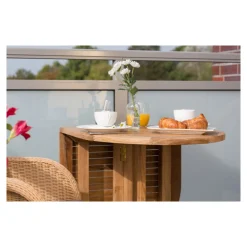 Balkontisch Woodie 120 x 60 cm*deVries Hot