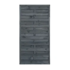 Dichtzaum 90 x 180 cm glatt Kiefer dunkel- grau gebeizt