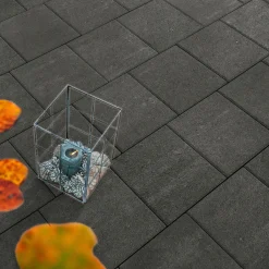 Betonplatte anthrazit 40 x 40 x 3 cm^Diephaus