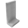 L-Stein grau 80 x 40 x 40 x 7 cm^Diephaus New