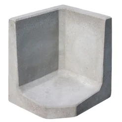 Diephaus L-Stein-Ecke grau 60 x 50 x 50 x 7 cm