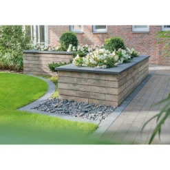 Mauersteine Top 60 x 25 x 12,5 cm Muschelkalk*Diephaus New