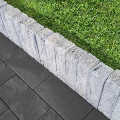 Diephaus Palisadenstein Cup weiss-schwarz 40 x 10 x 10 cm