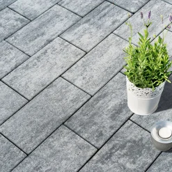 Diephaus Pflaster Cozy weiss-schwarz 30 x 15 x 6 cm