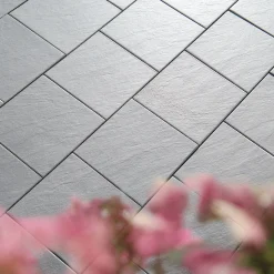 Terrassenplatte No. 1 Grace mittelgrau 40 x 40 x 4 cm^Diephaus Best