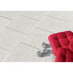 Diephaus Terrassenplatte Fine Granit-Weiss 40 x 40 x 4 cm