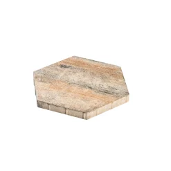 Diephaus Terrassenplatte No 1 Diamond Muschelkalk 46 x 40 x 4 cm