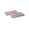Terrassenplatte Ocker-Gelb-Rose 40 x 40 x 4 cm*Diephaus Discount