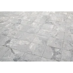 Diephaus Terrassenplatte Weiss-Schwarz 40 x 40 x 4 cm