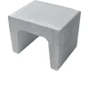 U-Stein grau 40 x 40 x 40 cm*Diephaus
