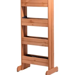 Hochbeet 55 x 125 x 40 cm braun*dobar Clearance