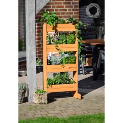 Hochbeet 55 x 125 x 40 cm braun*dobar Clearance