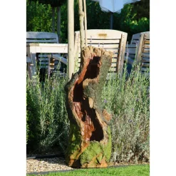 XL Design-Gartenbrunnen 28 x 78 x 33 cm braun/grün^dobar Sale