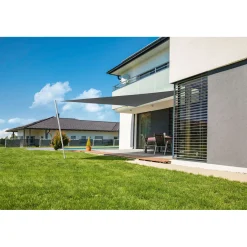 Dreieck-Segel Cannes 5 x 5 x 5 m anthrazit^ Hot